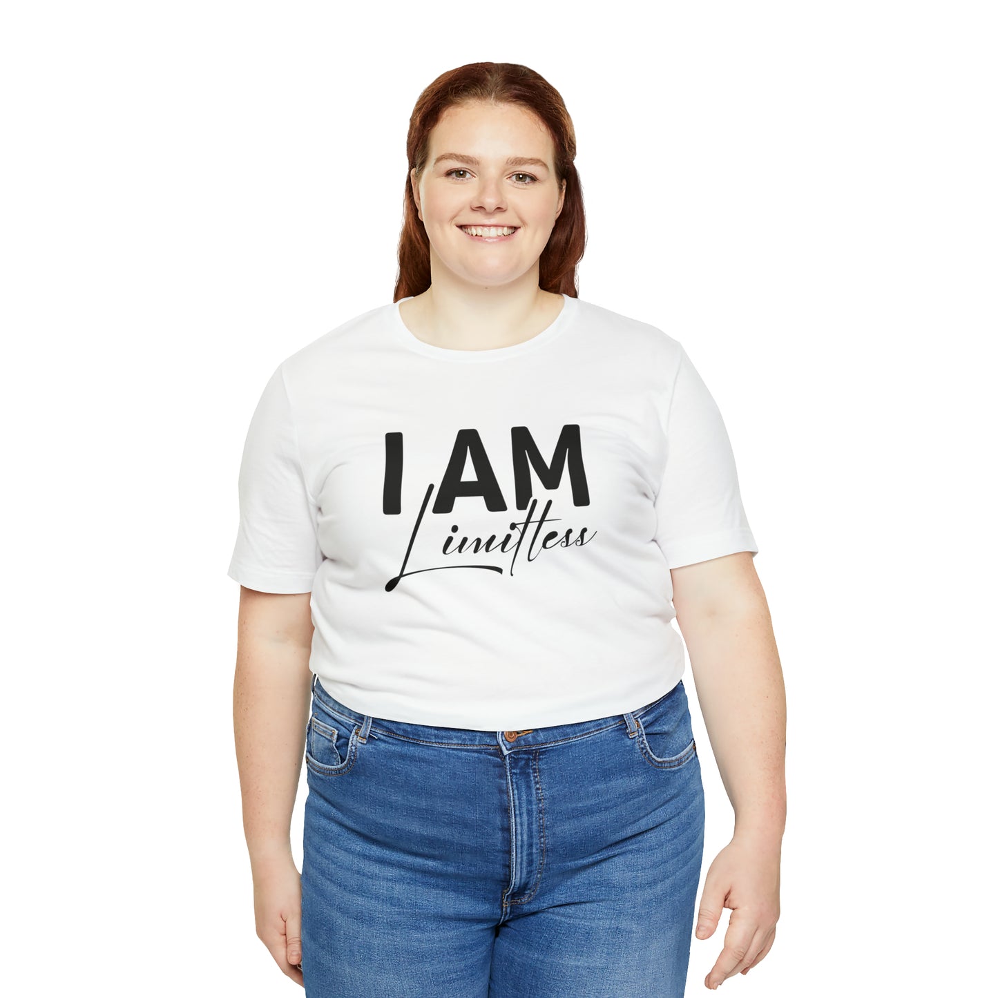 I Am Limitless - Black Logo- Unisex Jersey Short Sleeve Tee