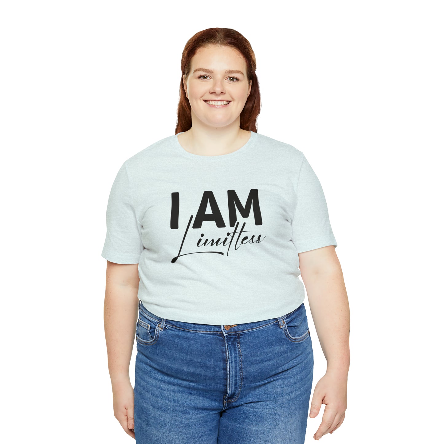 I Am Limitless - Black Logo- Unisex Jersey Short Sleeve Tee