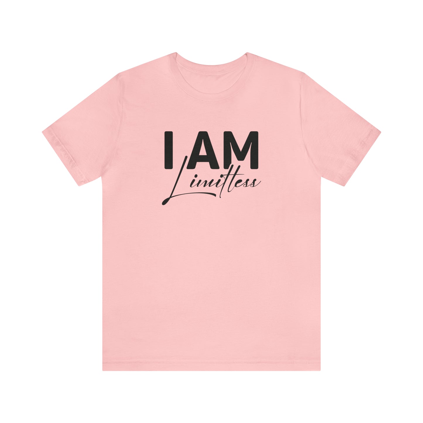 I Am Limitless - Black Logo- Unisex Jersey Short Sleeve Tee