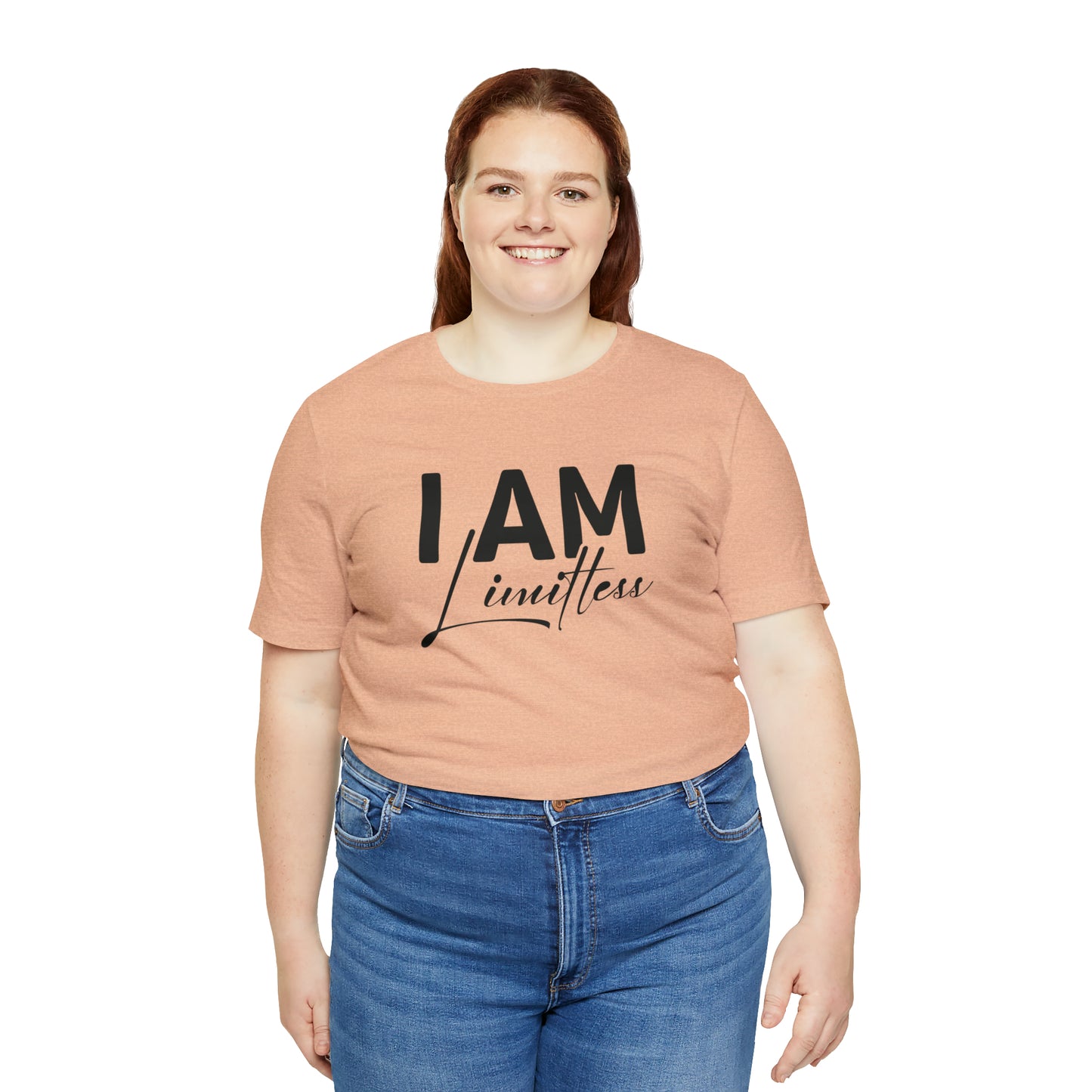 I Am Limitless - Black Logo- Unisex Jersey Short Sleeve Tee