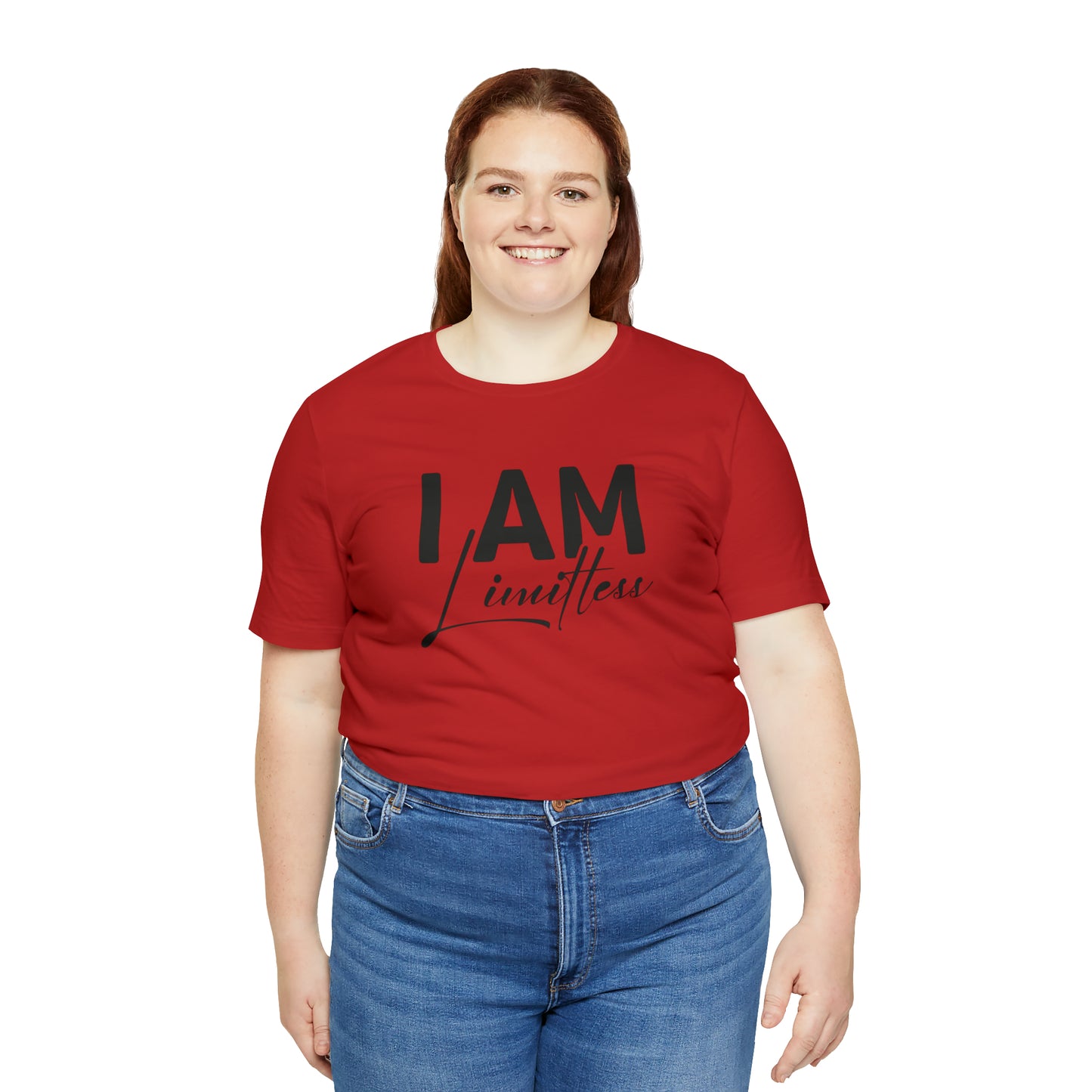 I Am Limitless - Black Logo- Unisex Jersey Short Sleeve Tee