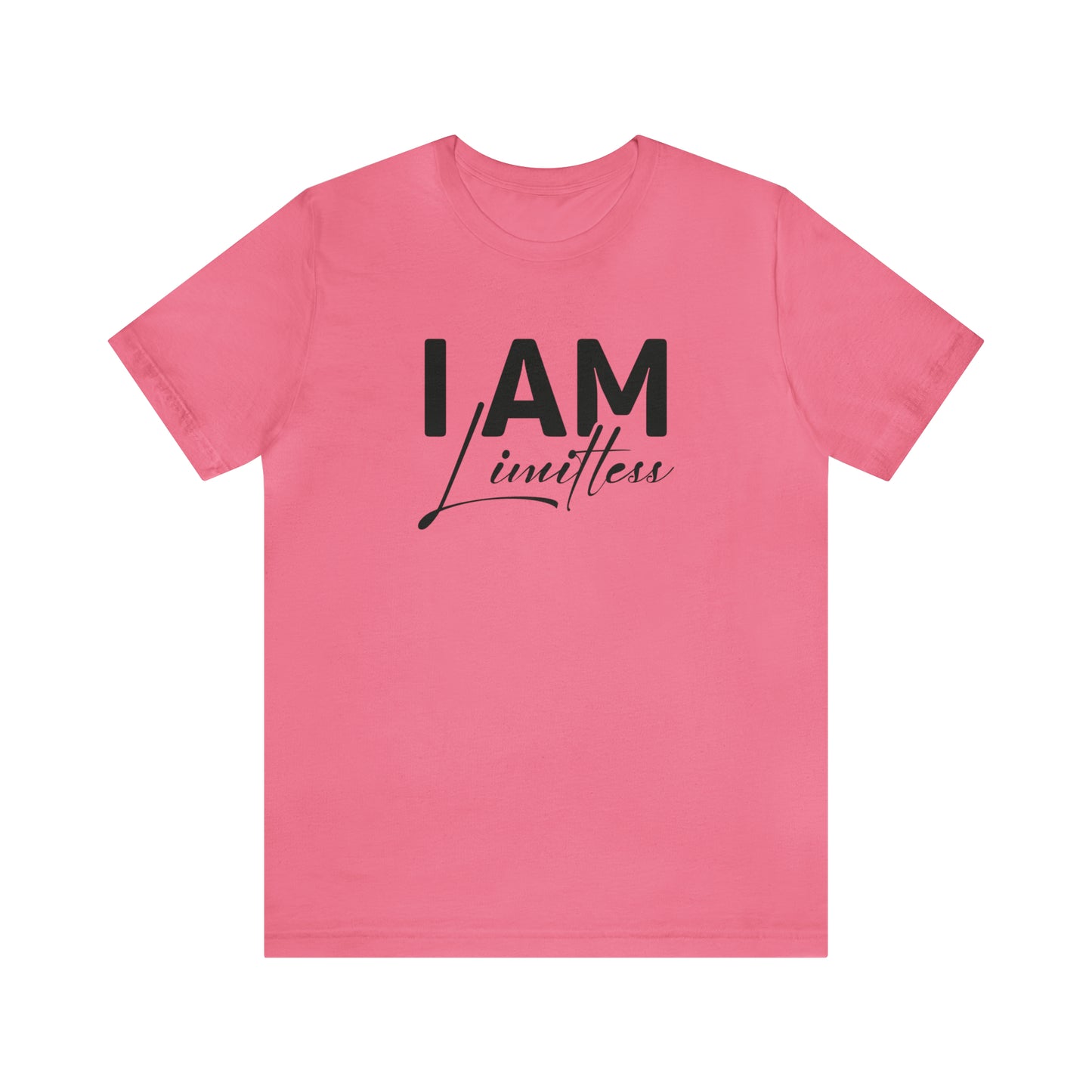 I Am Limitless - Black Logo- Unisex Jersey Short Sleeve Tee