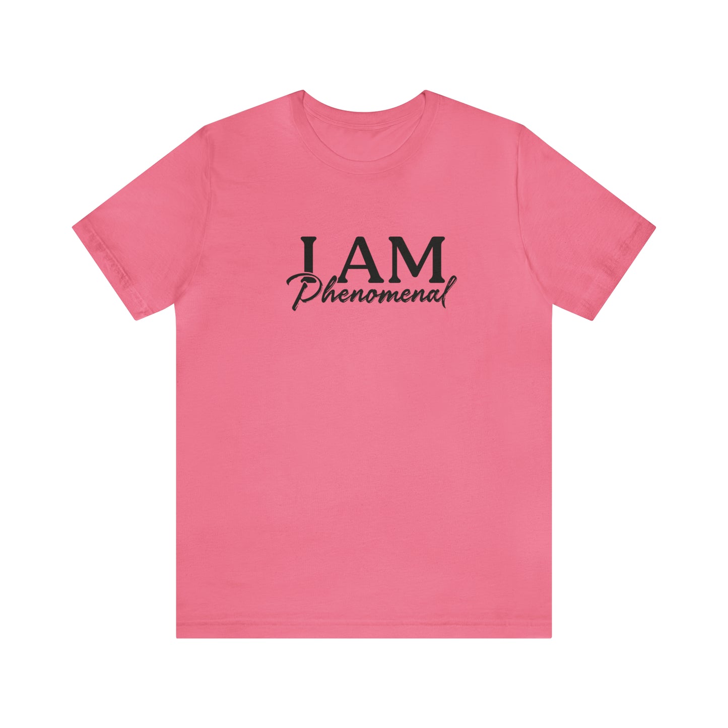 I Am Phenomenal - Black Logo - Unisex Jersey Short Sleeve Tee