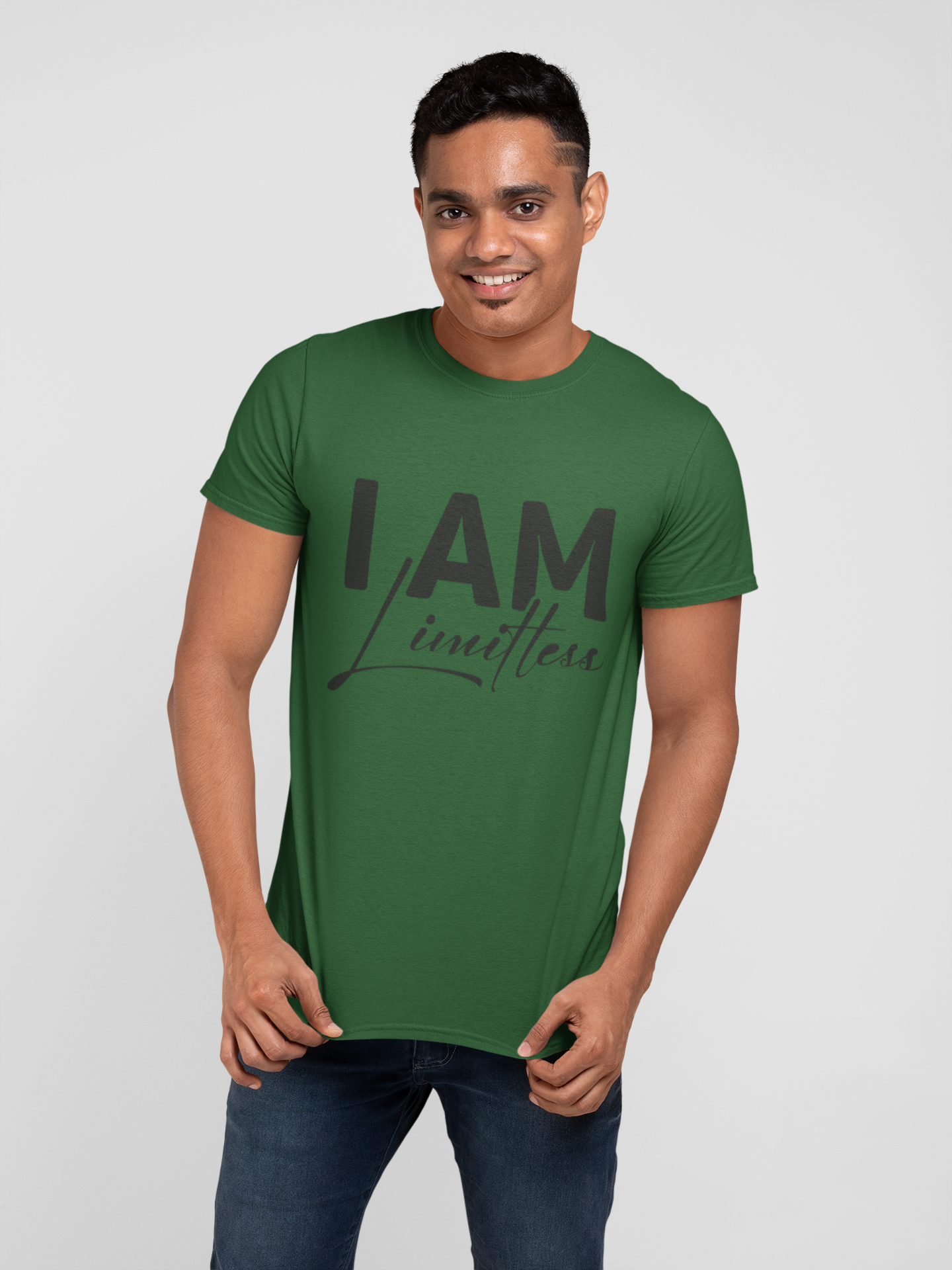 I Am Limitless - Black Logo- Unisex Jersey Short Sleeve Tee