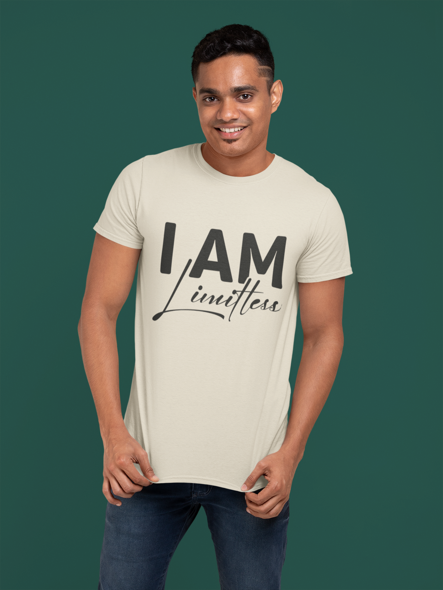 I Am Limitless - Black Logo- Unisex Jersey Short Sleeve Tee